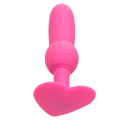 CALEXOTICS - FIRST TIME ANAL PLUG PROBE BEADS 10 VIBRATIONS PINK