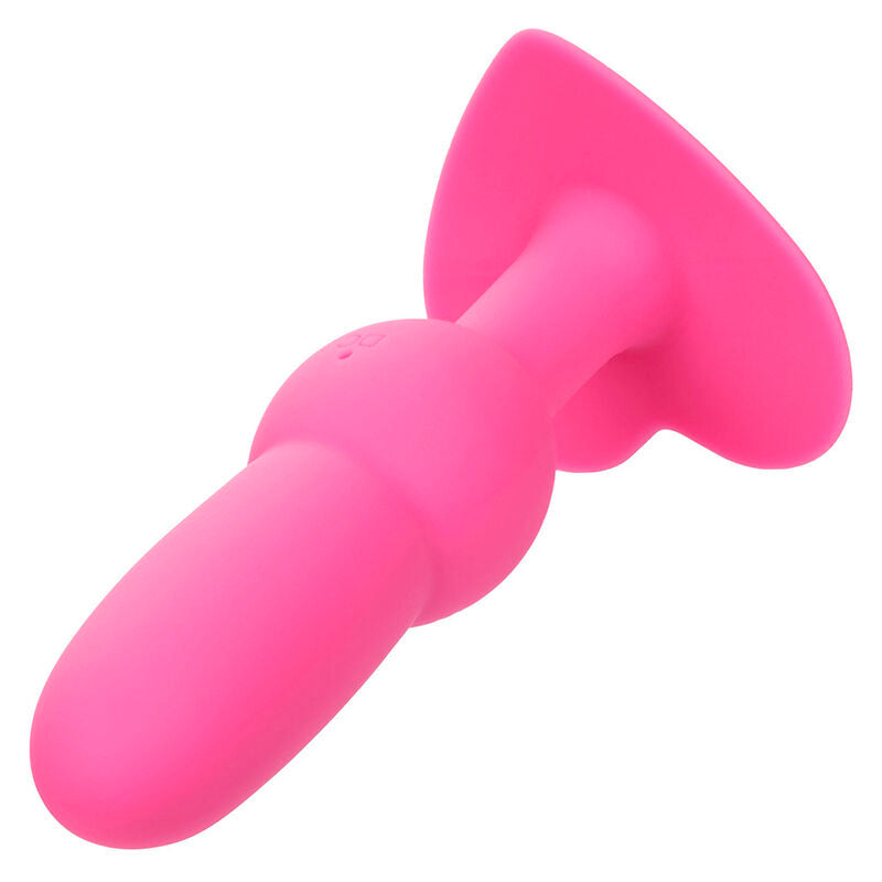 CALEXOTICS - FIRST TIME ANAL PLUG PROBE BEADS 10 VIBRATIONS PINK