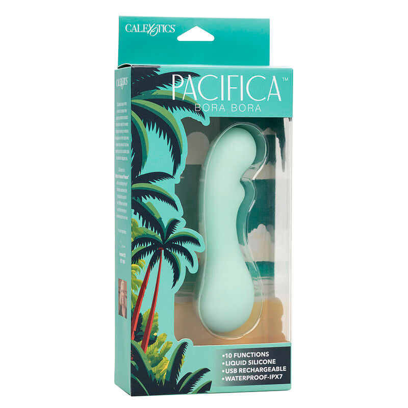 CALEXOTICS - PACIFICA BORA BORA ESTIMULATOR G SPOT 10 VIBRATIONS AQUA - 4