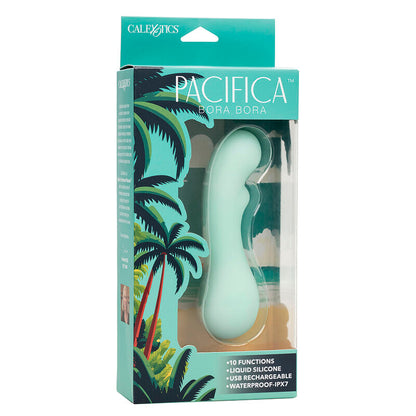 CALEXOTICS - PACIFICA BORA BORA ESTIMULATOR G SPOT 10 VIBRATIONS AQUA - 4