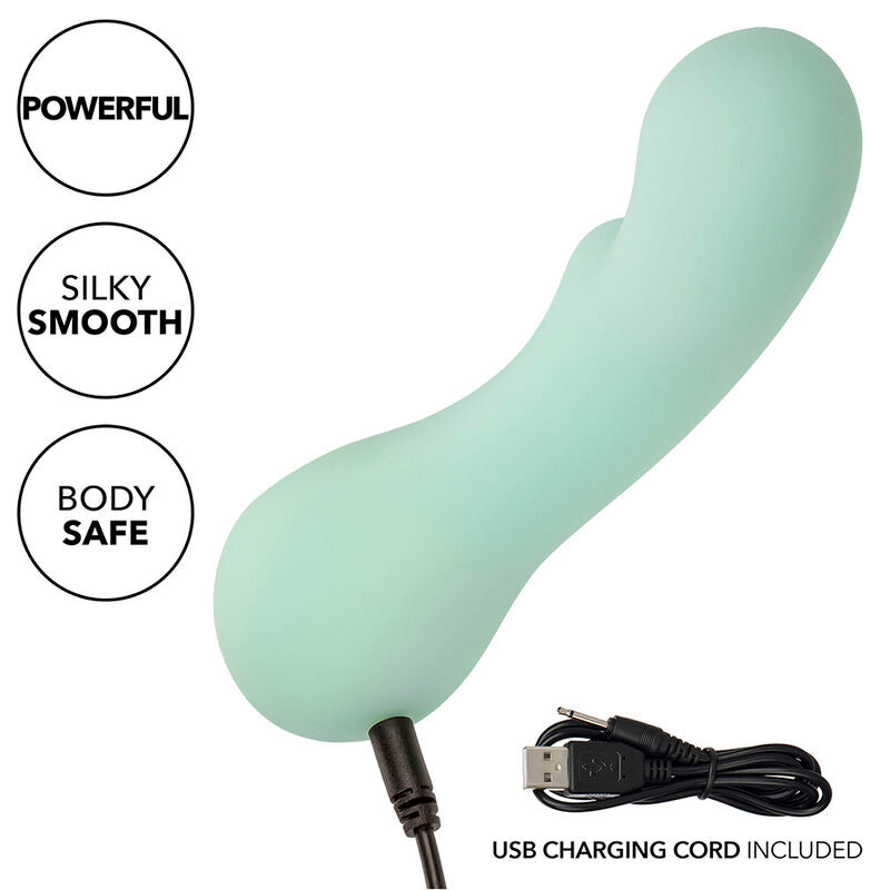 CALEXOTICS - PACIFICA BORA BORA ESTIMULATOR G SPOT 10 VIBRATIONS AQUA - 2