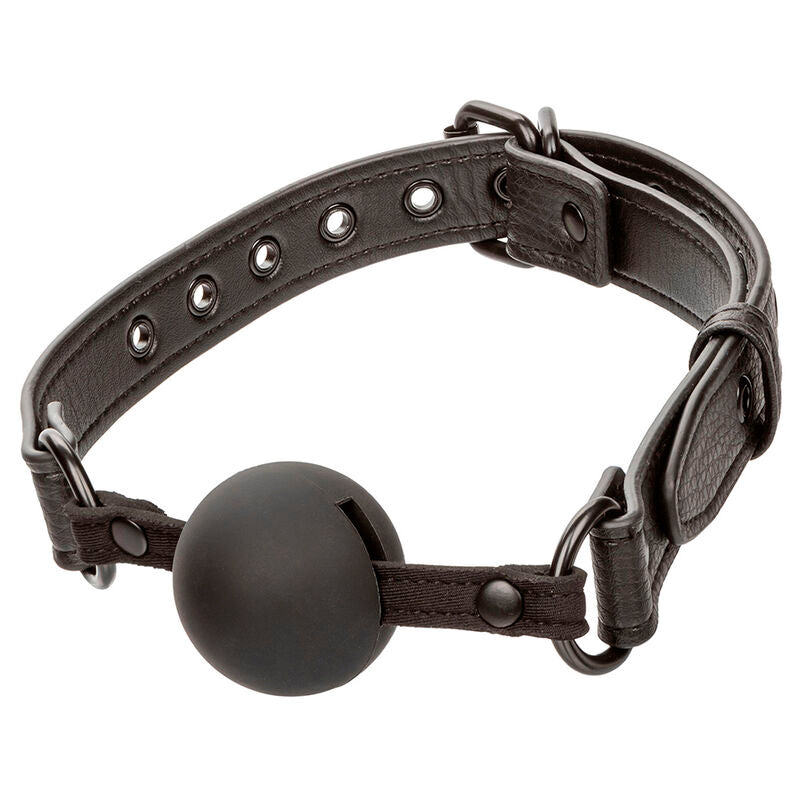 CALEXOTICS - NOCTURNAL BALL GAG SILICONE BLACK - 7
