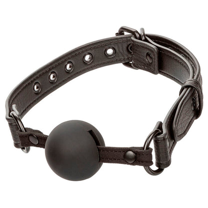 CALEXOTICS - NOCTURNAL BALL GAG SILICONE BLACK - 7