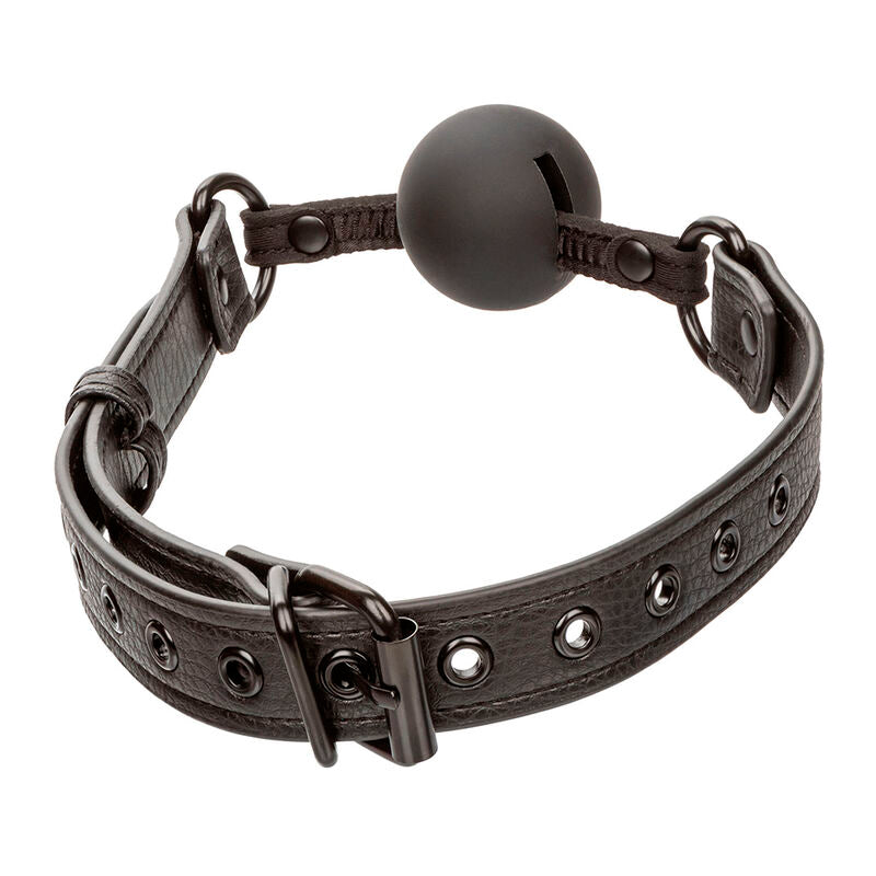 CALEXOTICS - NOCTURNAL BALL GAG SILICONE BLACK - 5