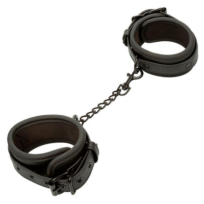 CALEXOTICS - NOCTURNAL ANKLE CUFFS LEATHER ADJUSTABLE BLACK - 7