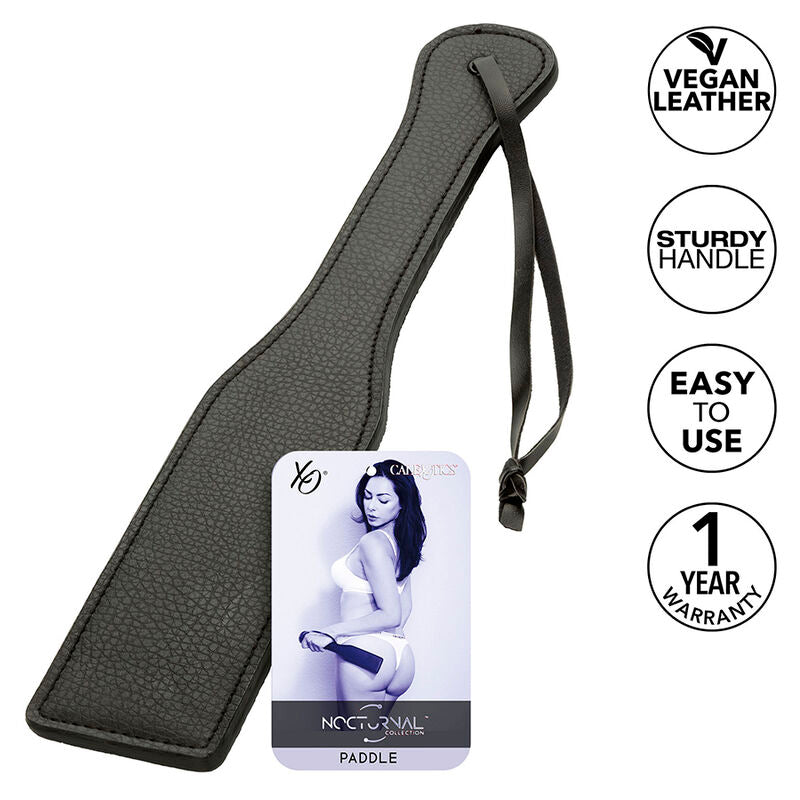 CALEXOTICS - NOCTURNAL PADDLE LEATHER BLACK - 7