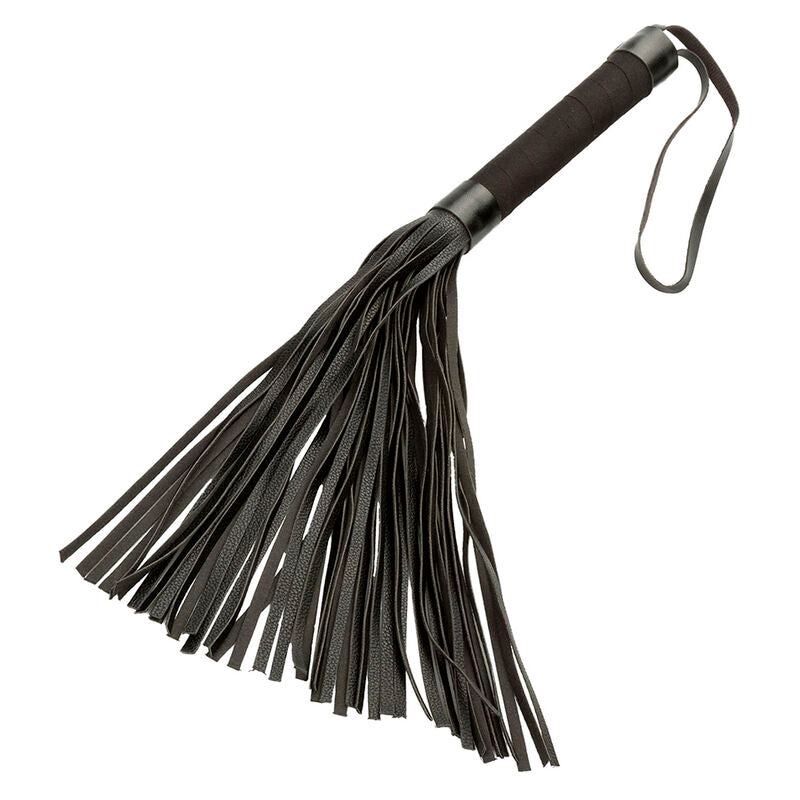 CALEXOTICS - NOCTURNAL FLOGGER LEATHER BLACK - 4