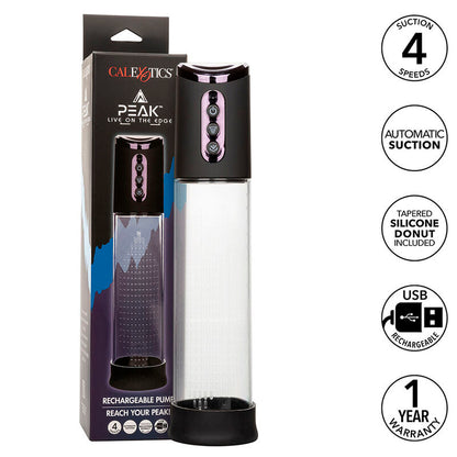 CALEXOTICS - PEAK STIMULATING WAVE PUMP 4 SPEED BLACK - 9