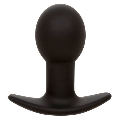 CALEXOTICS - ROCK BOTTOM ANAL PLUG 10 VIBRATIONS SILICONE BLACK - 10
