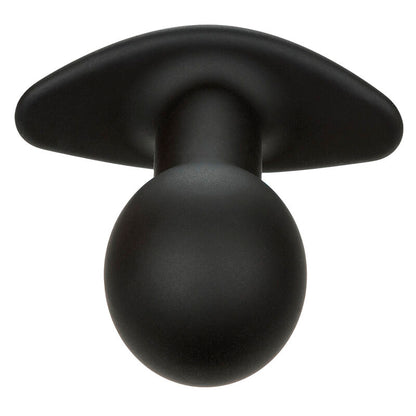 CALEXOTICS - ROCK BOTTOM ANAL PLUG 10 VIBRATIONS BLACK SILICONE