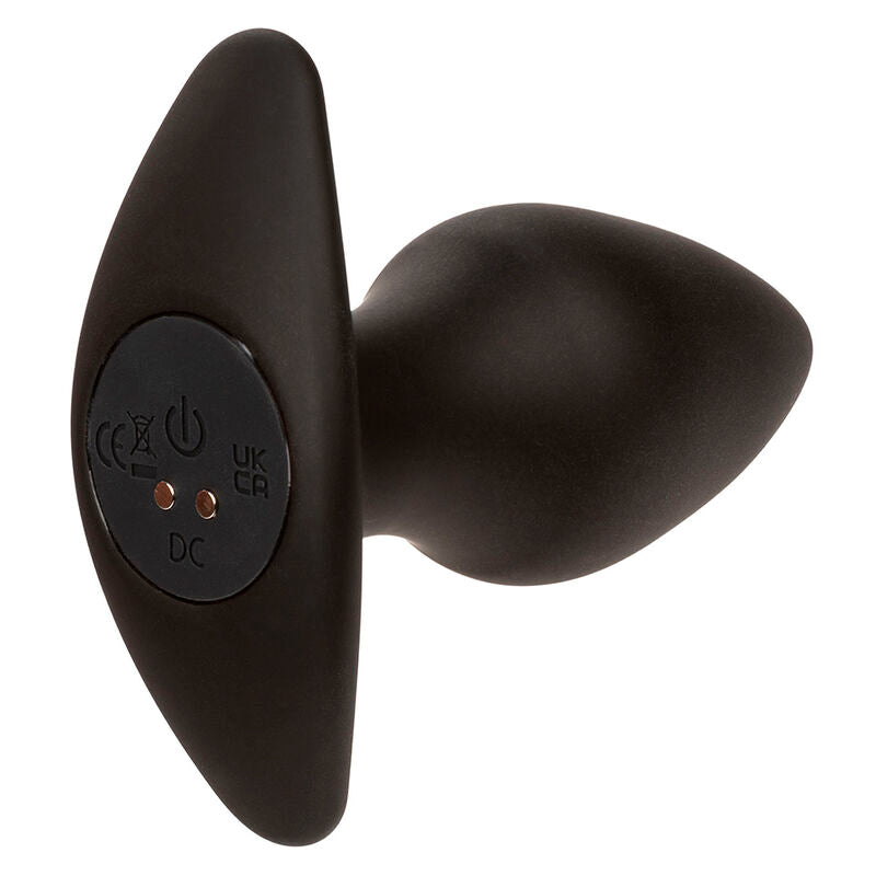 CALEXOTICS - ROCK BOTTOM PERFECT ANAL PLUG 10 VIBRATIONS BLACK SILICONE