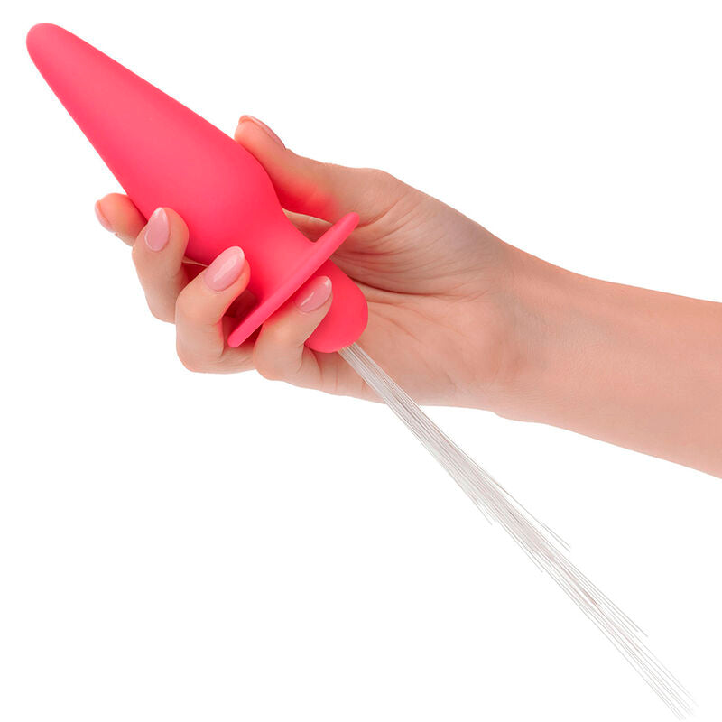 CALEXOTICS - SOUTHERN LIGHTS LIGHT UP ANAL PLUG 10 VIBRATIONS SILICONE PINK - 5