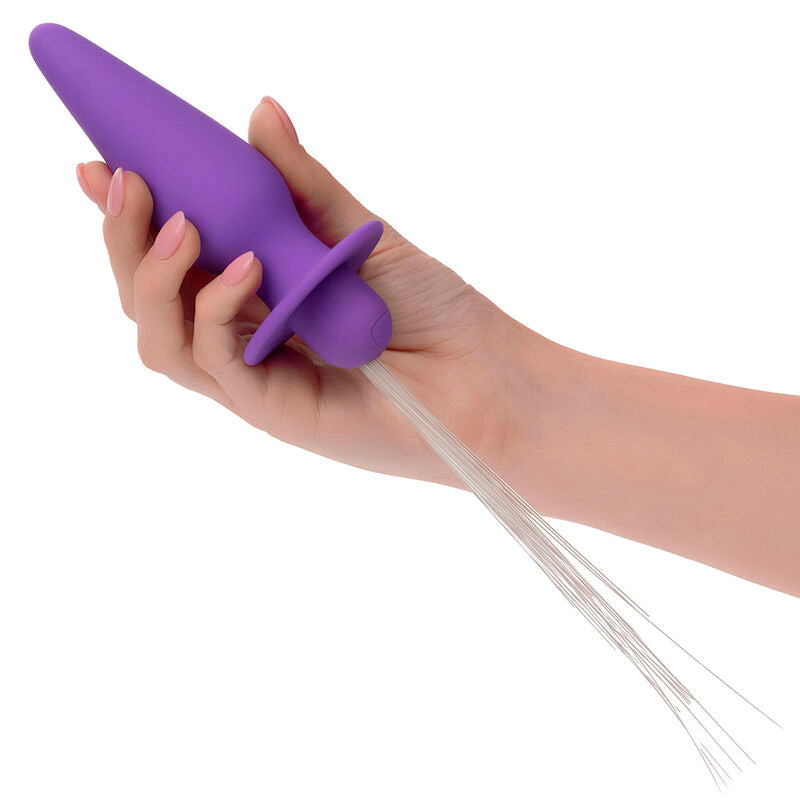 CALEXOTICS - SOUTHERN LIGHTS LIGHT UP ANAL PLUG 10 VIBRATIONS SILICONE PURPLE - 5