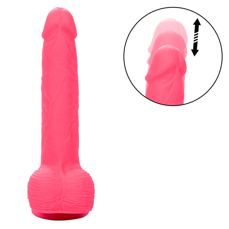CALEXOTICS - STUDS REALISTIC VIBRATOR 10 VIBRATIONS PINK - 8