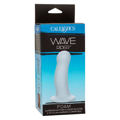 CALEXOTICS - WAVE RIDER FOAM ANAL PLUG BLUE - 3