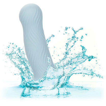 CALEXOTICS - WAVE RIDER FOAM ANAL PLUG BLUE - 2