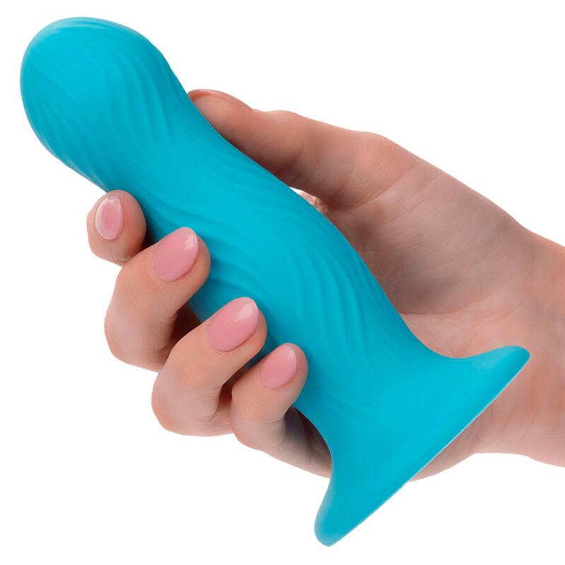 CALEXOTICS - WAVE RIDER SWELL ANAL PLUG BLUE - 8