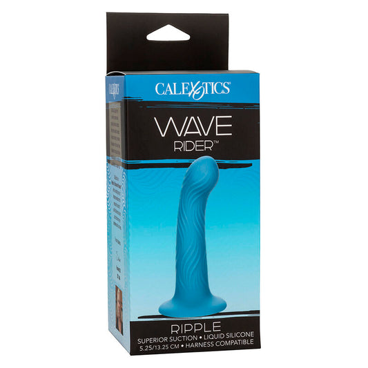 CALEXOTICS - WAVE RIDER RIPPLE ANAL PLUG BLUE - 1