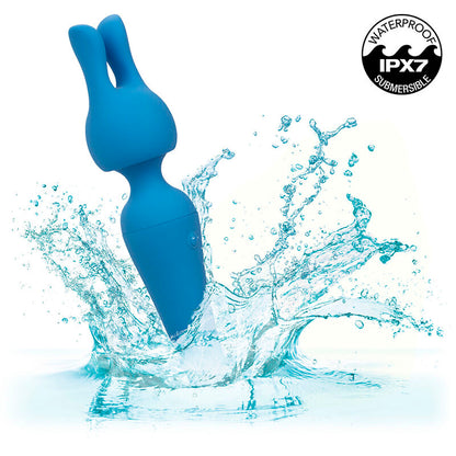 CALEXOTICS - COUTURE 10-VIBRATION WAND VIBRATOR KIT (BLUE)