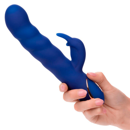 CALEXOTICS - JACK RABBIT WAVE MOTION VIBRATOR BLUE
