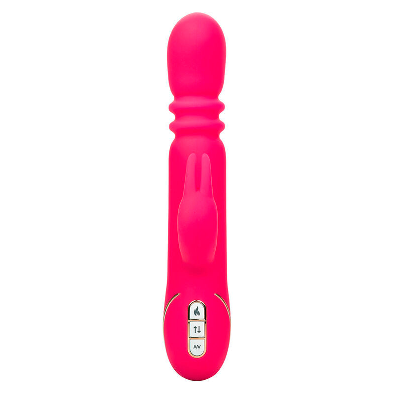CALEXOTICS - JACK FANTASY PINK RABBIT HEATED TRIPLE VIBRATOR