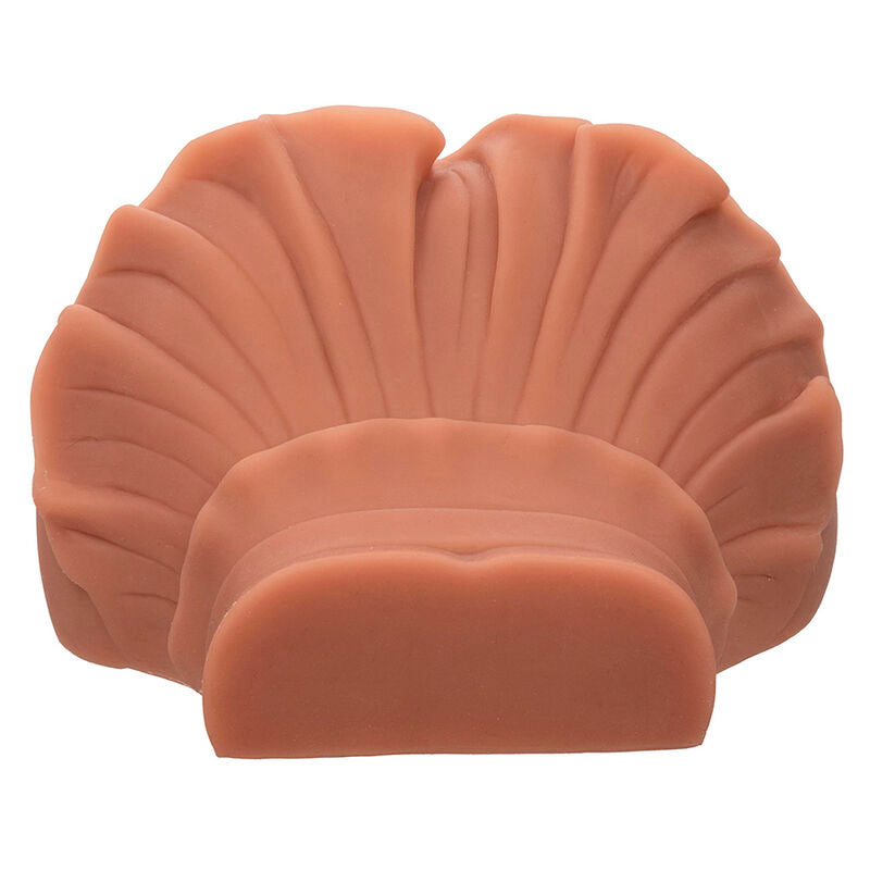 CALEXOTICS - THE QUEEN OF WELCOME REALISTIC DOUBLE MASTURBATOR CARAMEL