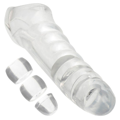 CALEXOTICS - MAXX TRANSPARENT ADJUSTABLE PENIS EXTENDER