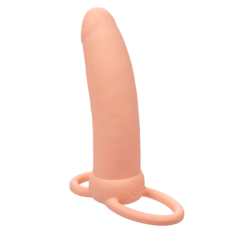 CALEXOTICS - MAXX THICK DUAL PENETRATOR 10 VIBRATIONS FLESH - 10