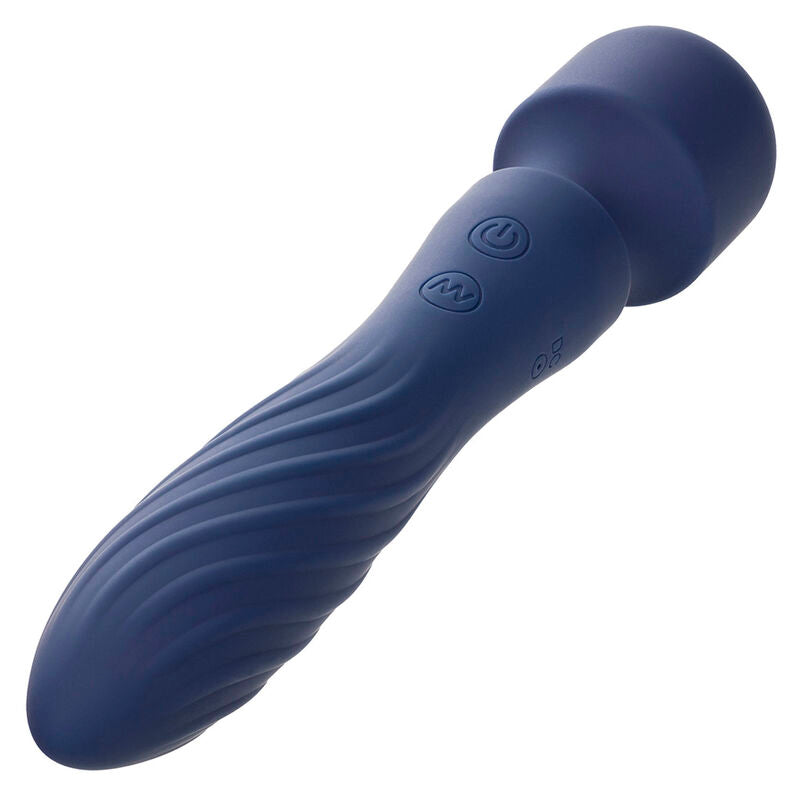 CALEXOTICS - CHARISMA MYSTIQUE DUAL MOTOR MASSAGER 12 FUNCTIONS 20.5 CM X 4.5 CM PURPLE