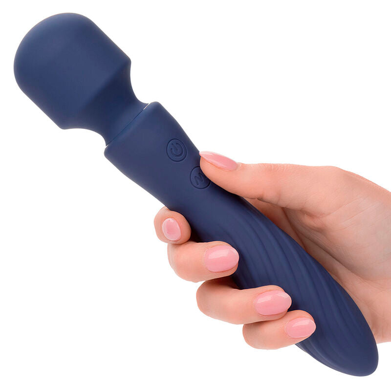 CALEXOTICS - CHARISMA MYSTIQUE DUAL MOTOR MASSAGER 12 FUNCTIONS 20.5 CM X 4.5 CM PURPLE