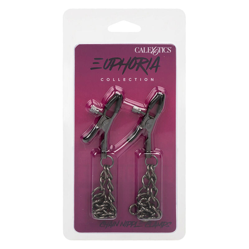 CALEXOTICS - EUPHORIA CHAIN ​​NIPPLE CLAMPS 14.5 CM