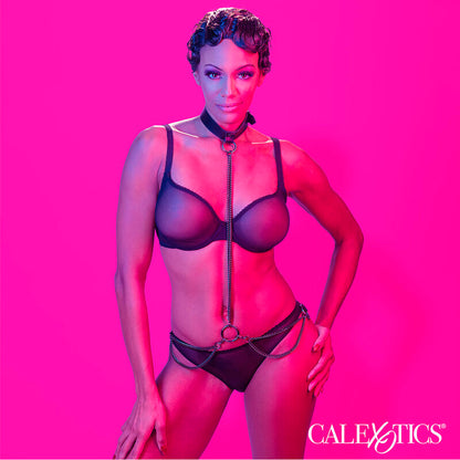 CALEXOTICS - EUPHORIA CHAIN ​​COLLAR AND LEASH