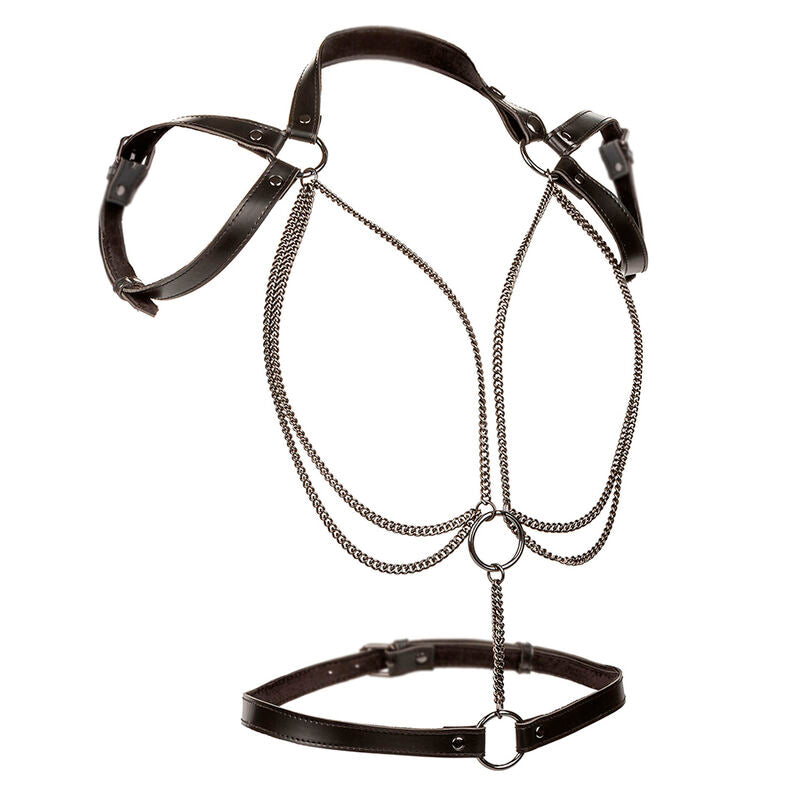 CALEXOTICS - EUPHORIA MULTICHAIN HALTER HARNESS PREMIUM PLUS SIZE - 5