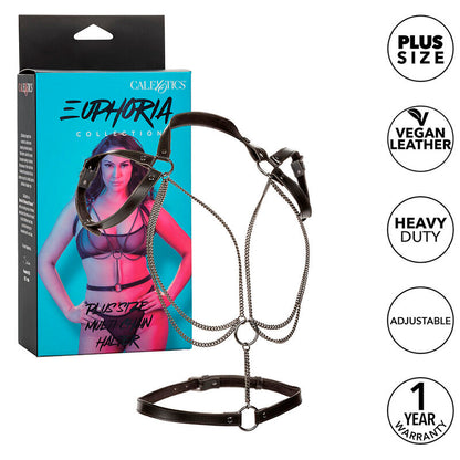 CALEXOTICS - EUPHORIA MULTICHAIN HALTER HARNESS PREMIUM PLUS SIZE - 4