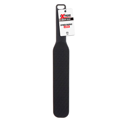 HIDDEN DESIRE - EXTREME SPIKED PADDLE LARGE BLACK - 8