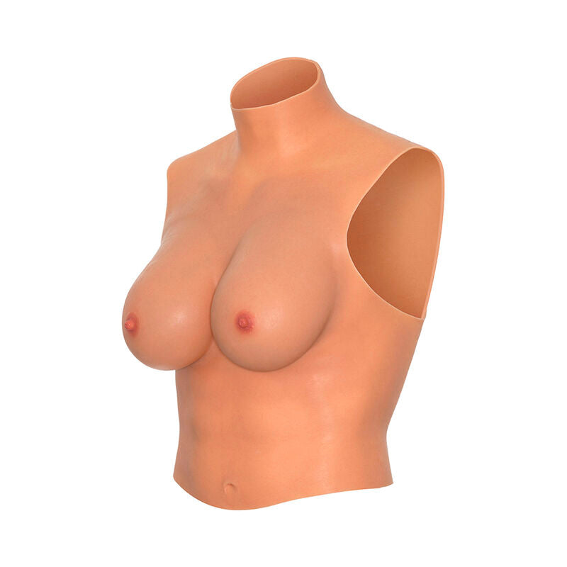 HIDDEN DESIRE - ALTER EGO WEARABLE BREAST SHIRT D-CUP FLESH - 6