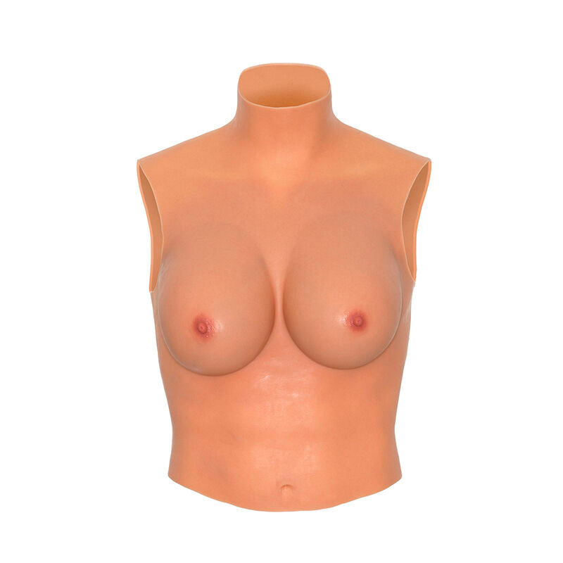 HIDDEN DESIRE - ALTER EGO WEARABLE BREAST SHIRT D-CUP FLESH - 2