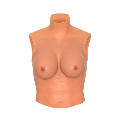HIDDEN DESIRE - ALTER EGO WEARABLE BREAST SHIRT D-CUP FLESH - 2