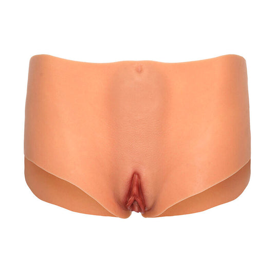 HIDDEN DESIRE - ALTER EGO OPEN VAGINA AND ASS MID-WAISTED FLESH PANTYHOSE