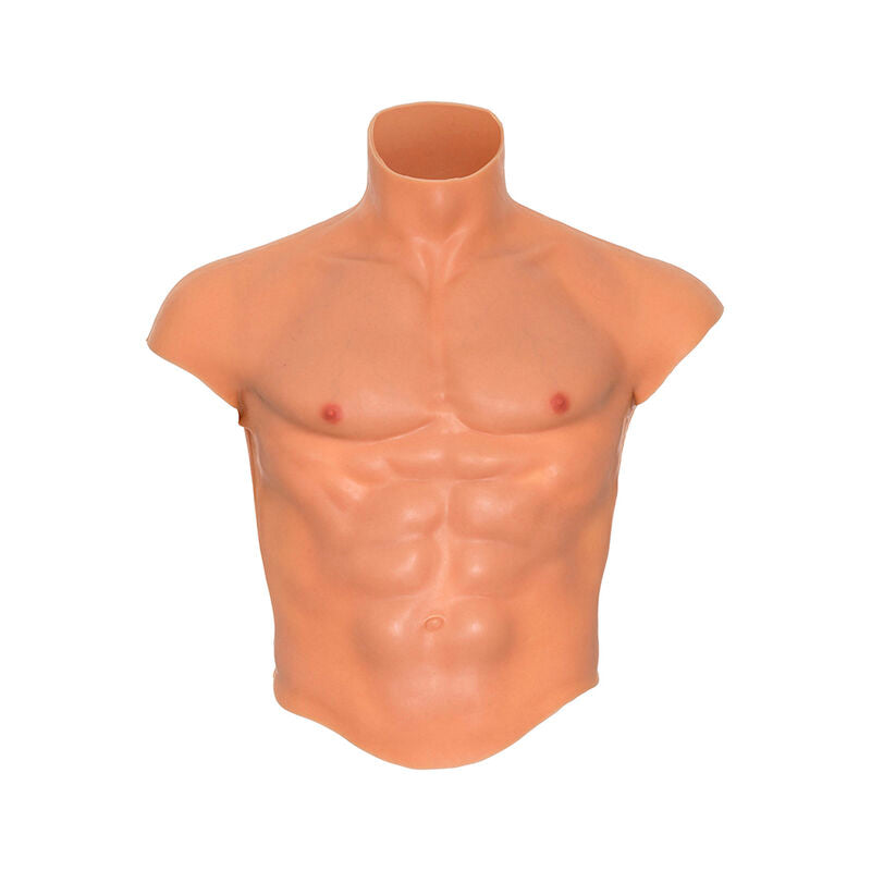 HIDDEN DESIRE - ALTER EGO SILICONE MALE TORSO SHIRT WITH ABS FLESH - 4