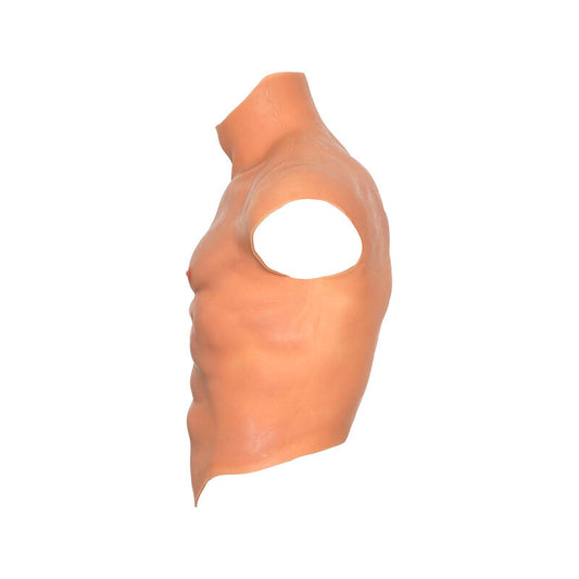 HIDDEN DESIRE - ALTER EGO SILICONE MALE TORSO SHIRT WITH ABS FLESH - 1