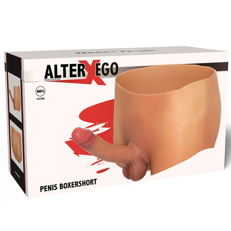 HIDDEN DESIRE - ALTER EGO BOXERSHOT WITH PENIS 18 CM SIZE L - 1