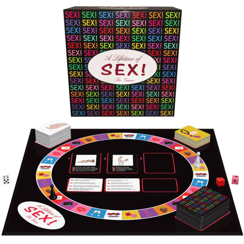 KHEPER GAMES - A LIFETIME OF SEX BOARD GAME - 1