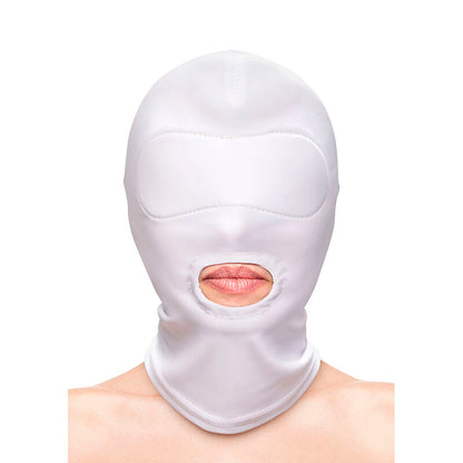 NS NOVELTIES - FETISH & FASHION MOUTH HOOD NYLON WHITE - 2