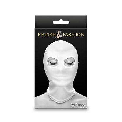 NS NOVELTIES - FETISH & FASHION EYES HOOD NYLON WHITE - 2