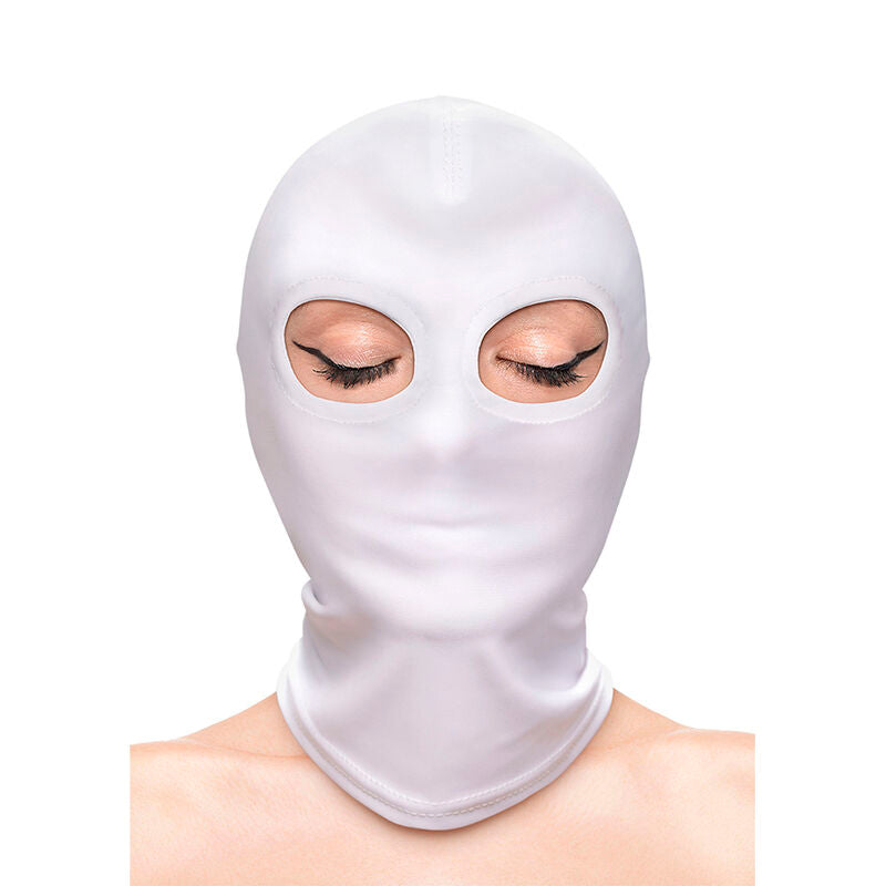 NS NOVELTIES - FETISH & FASHION EYES HOOD NYLON WHITE - 3