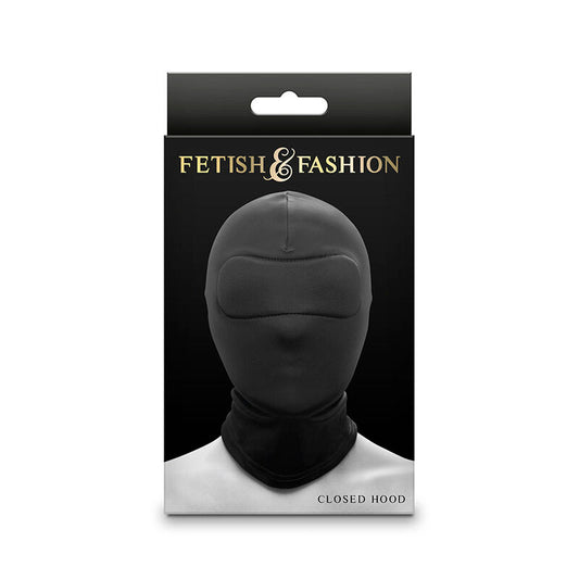 NS NOVELTIES - FETISH & FASHION CLOSED HOOD NYLON BLACK - 1