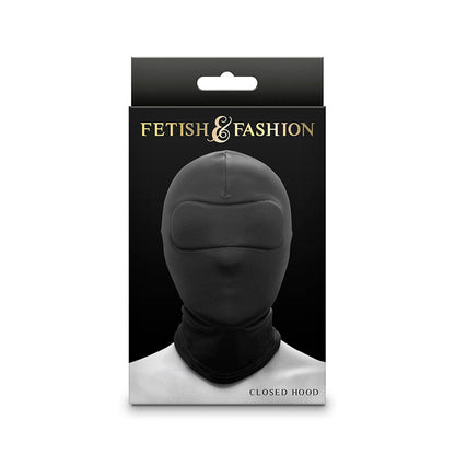 NS NOVELTIES - FETISH &amp; FASHION BLACK NYLON CLOSED HOOD