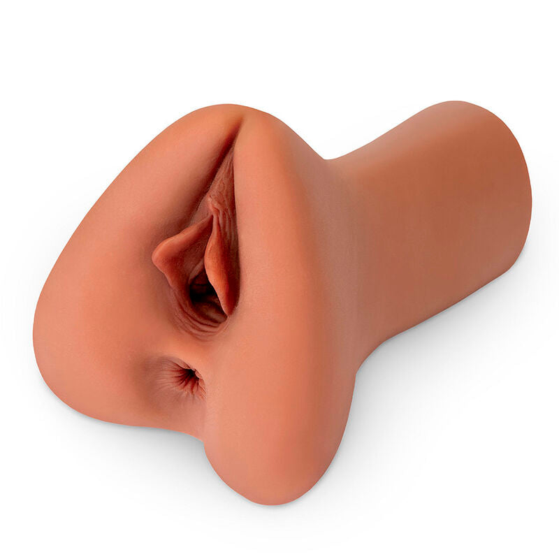 PDX PLUS - PICK YOUR PLEASURE XL REALISTIC STROKER BROWN - 3