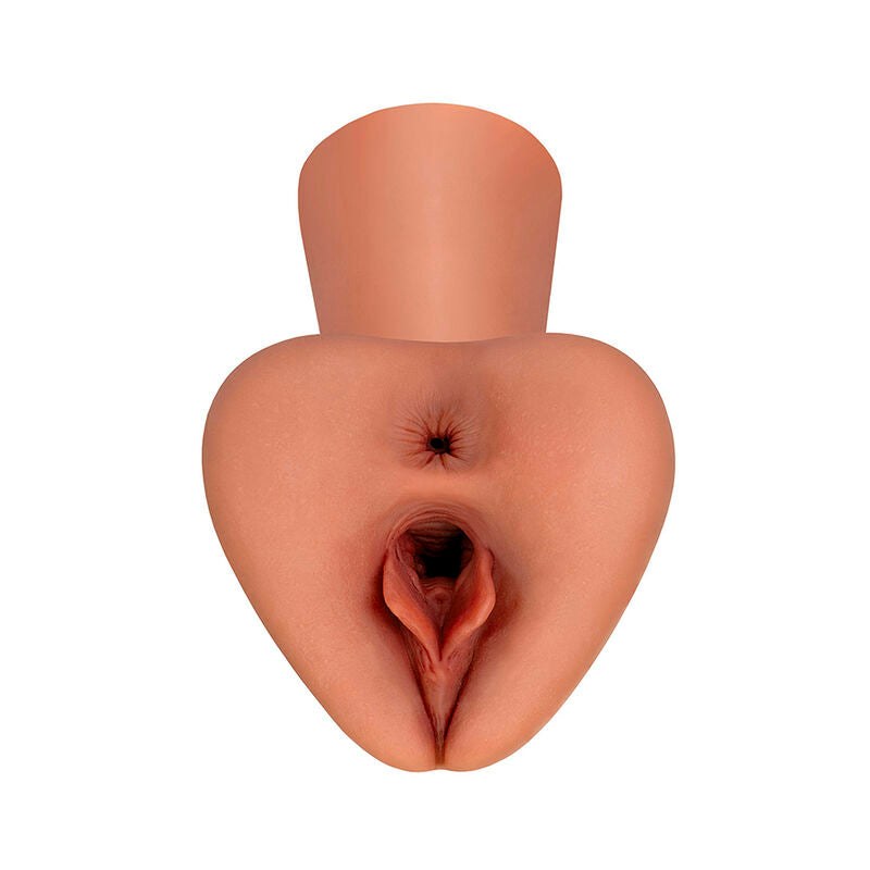 PDX PLUS - PICK YOUR PLEASURE XL REALISTIC STROKER BROWN - 4